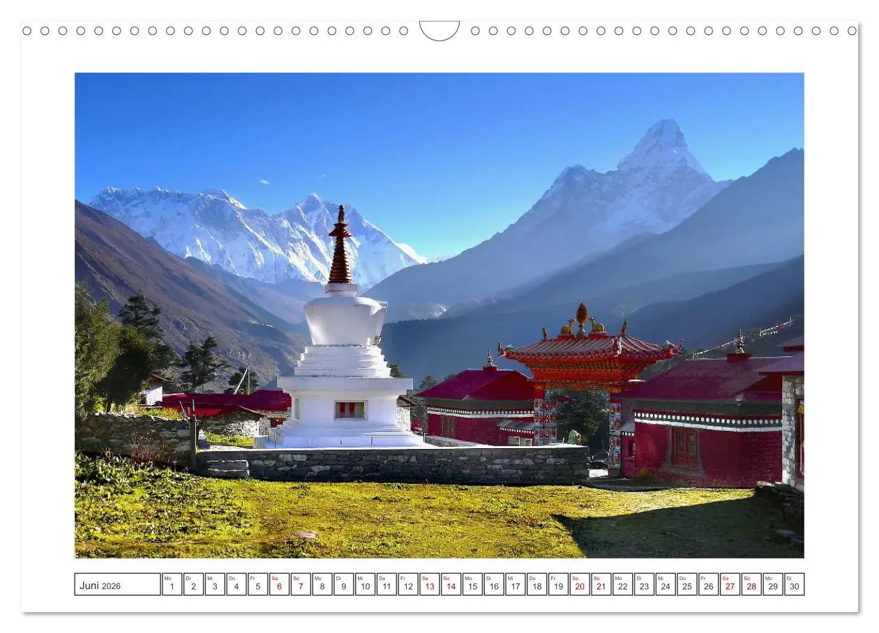 Bild: 9783516600315 | Himalaya - Bergparadies (Wandkalender 2026 DIN A3 quer), CALVENDO...