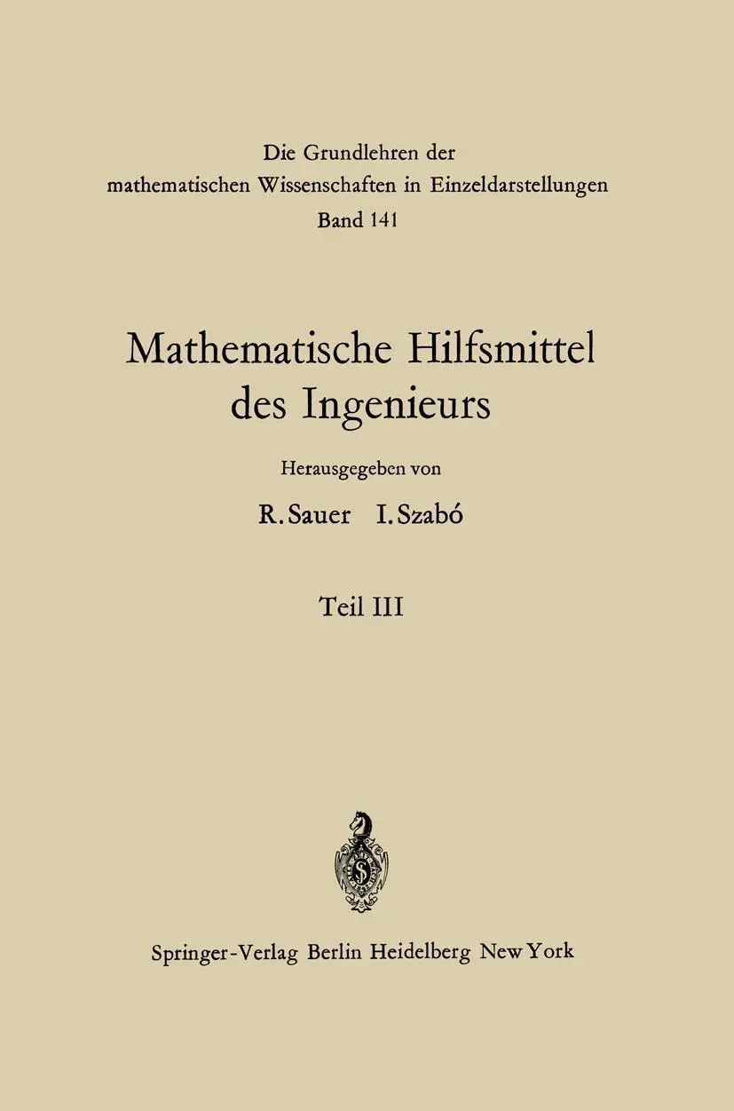 Cover: 9783642950315 | Mathematische Hilfsmittel des Ingenieurs | Robert Sauer (u. a.) | Buch
