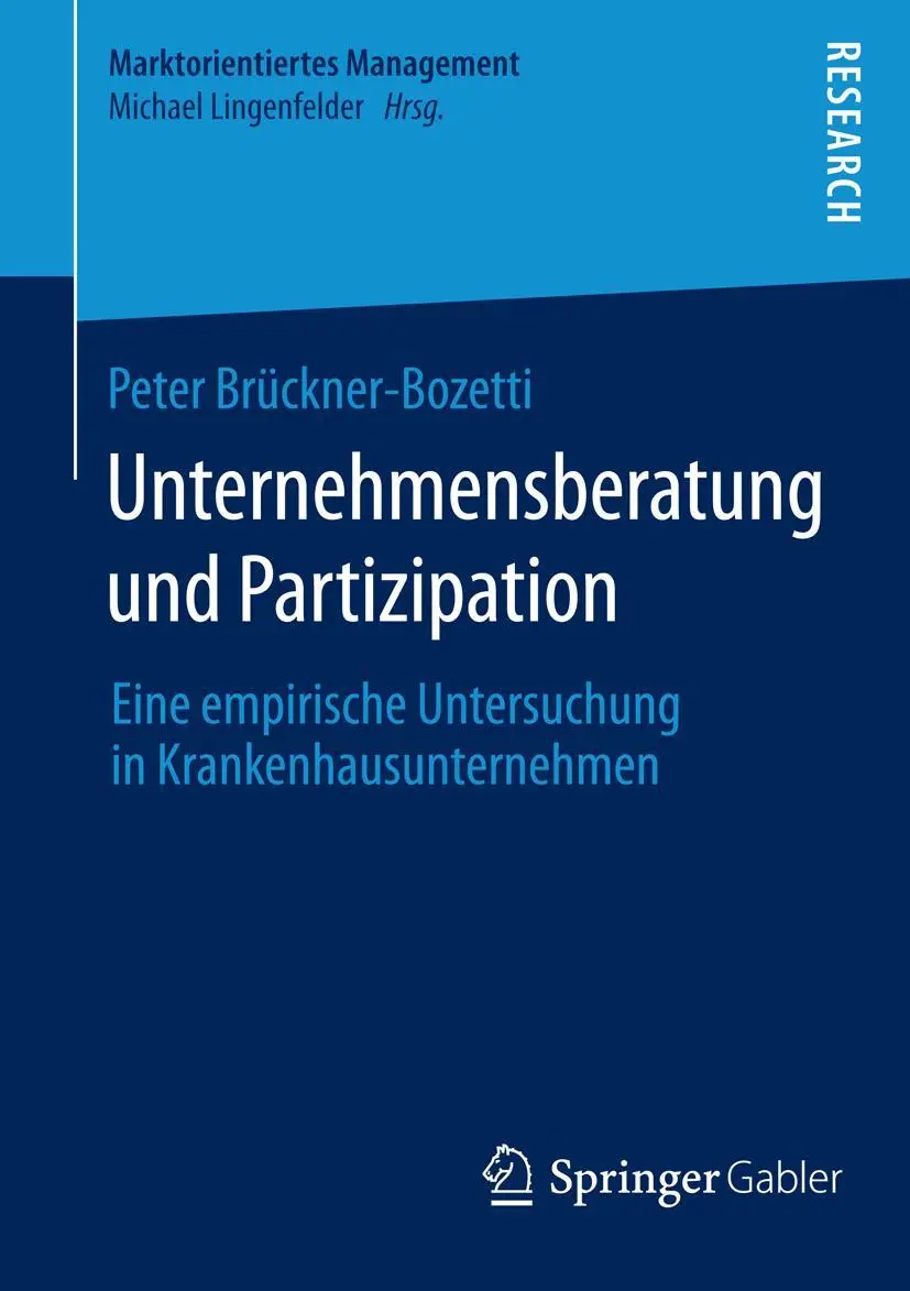 Cover: 9783658100315 | Unternehmensberatung und Partizipation | Peter Brückner-Bozetti | Buch
