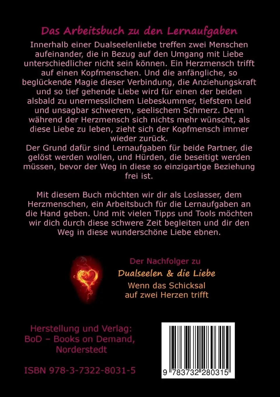 Rückseite: 9783732280315 | Der Loslasser | Der Herzmensch einer Dualseelenliebe | Taschenbuch