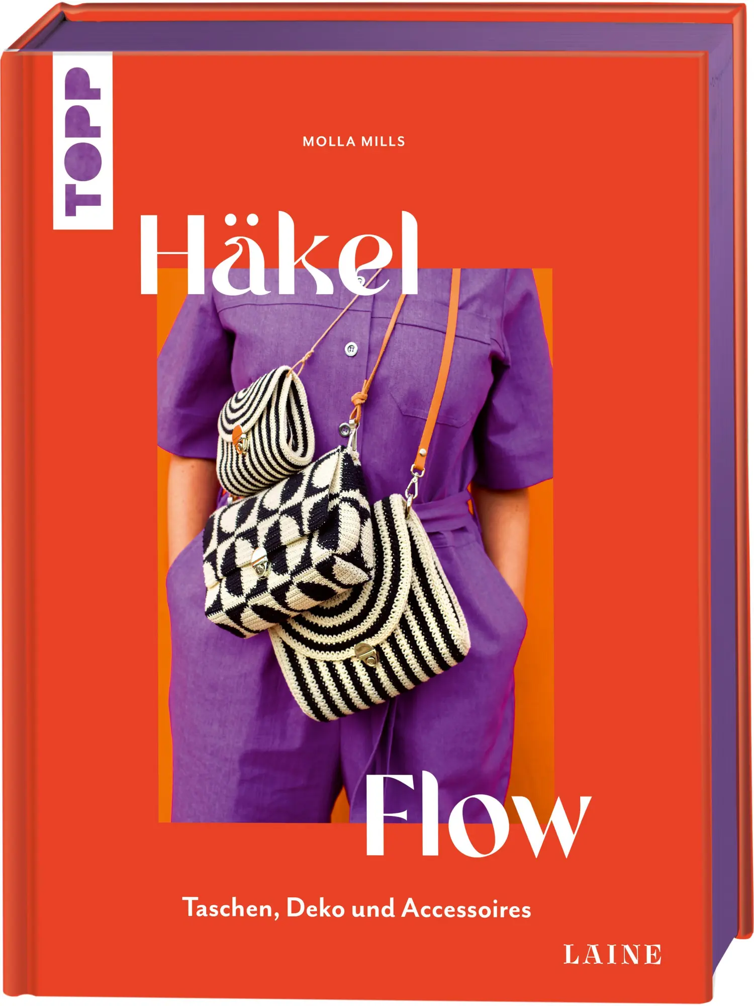 Cover: 9783735870315 | Häkel-Flow (Laine) | Taschen, Deko und Accessoires | Molla Mills