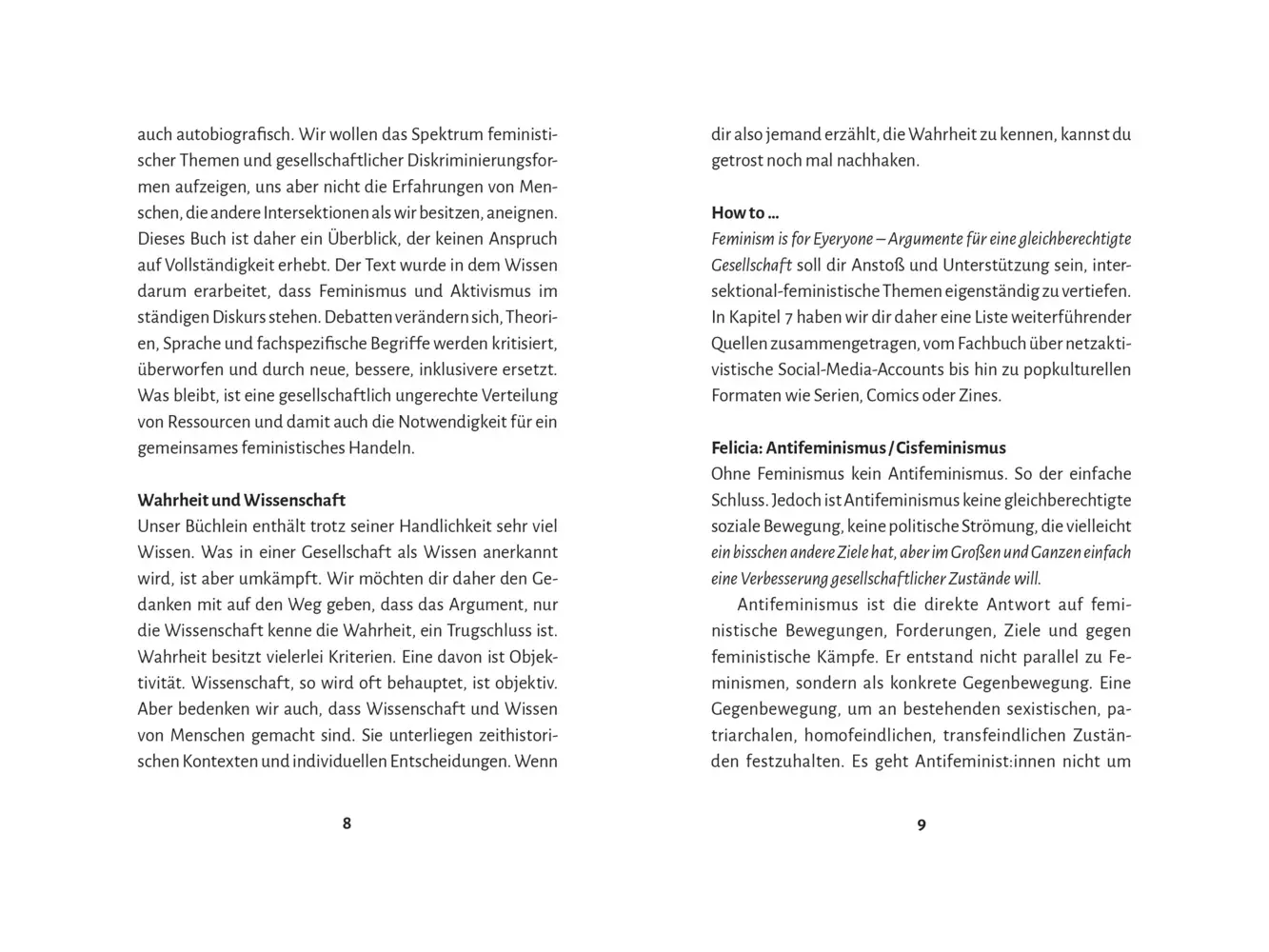 Rückseite: 9783751300315 | Feminism is for everyone! | Laura Hofmann (u. a.) | Taschenbuch | 2021