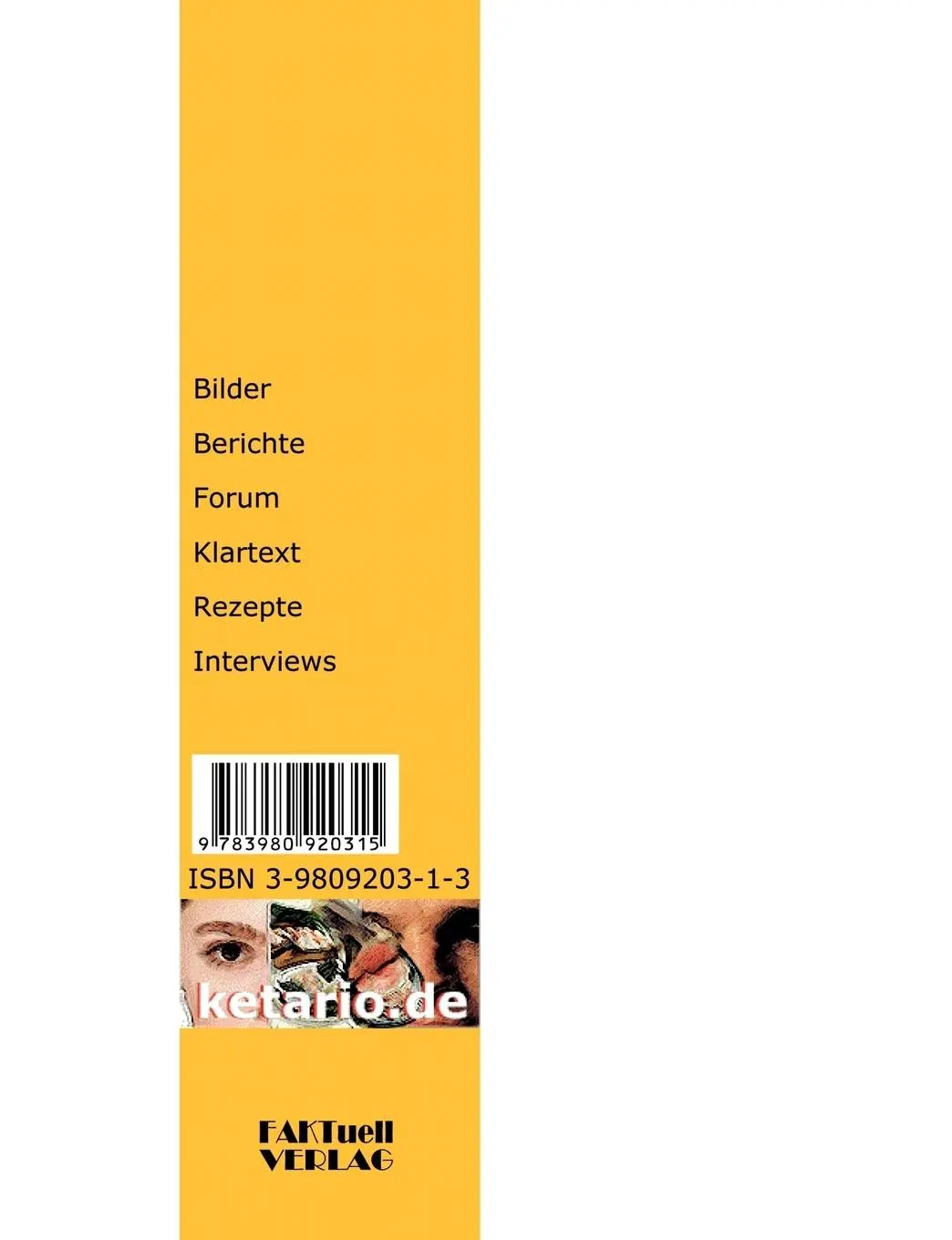 Rückseite: 9783980920315 | Wir haben das Fettsein dicke! | Monika Berger-Lenz (u. a.) | Buch