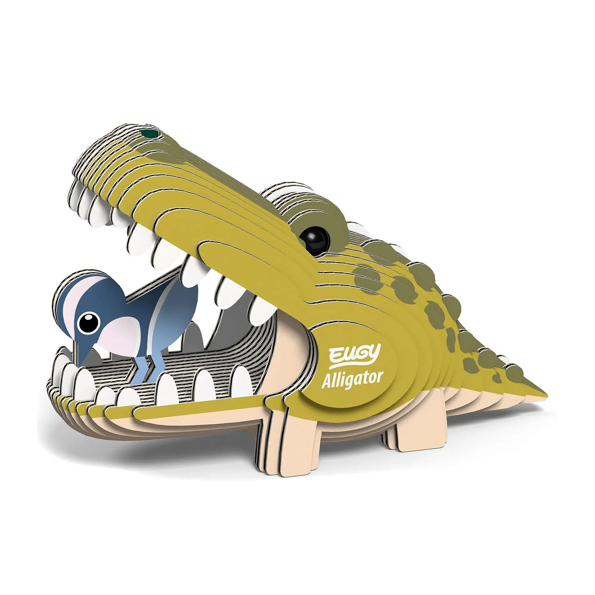 Bild: 9421035150415 | EUGY - 3D Bastelset Alligator | Eugy | Spiel | 650043 | Deutsch | 2023