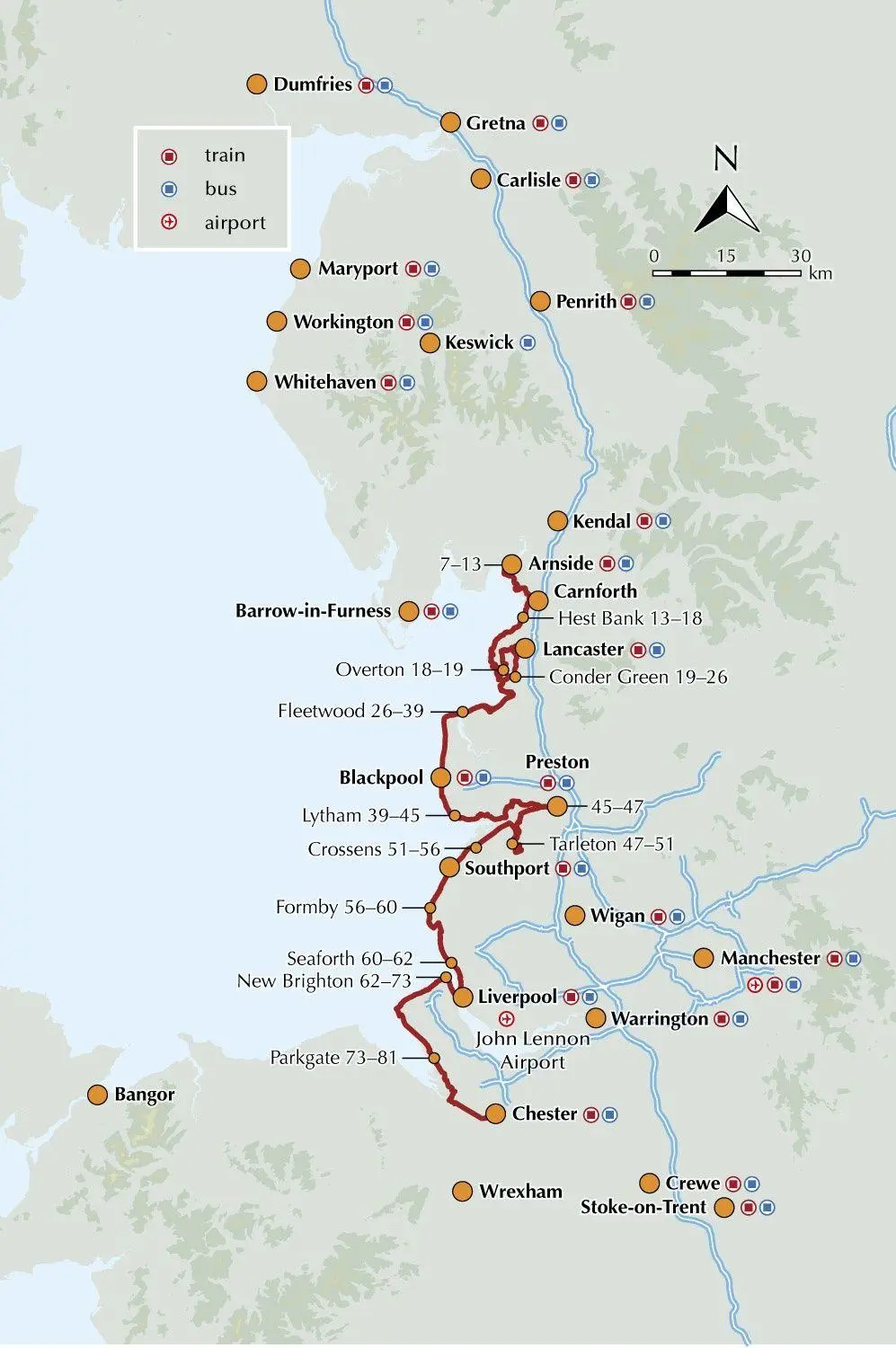 Bild: 9781786310415 | Walking the King Charles III England Coast Path: North West -...