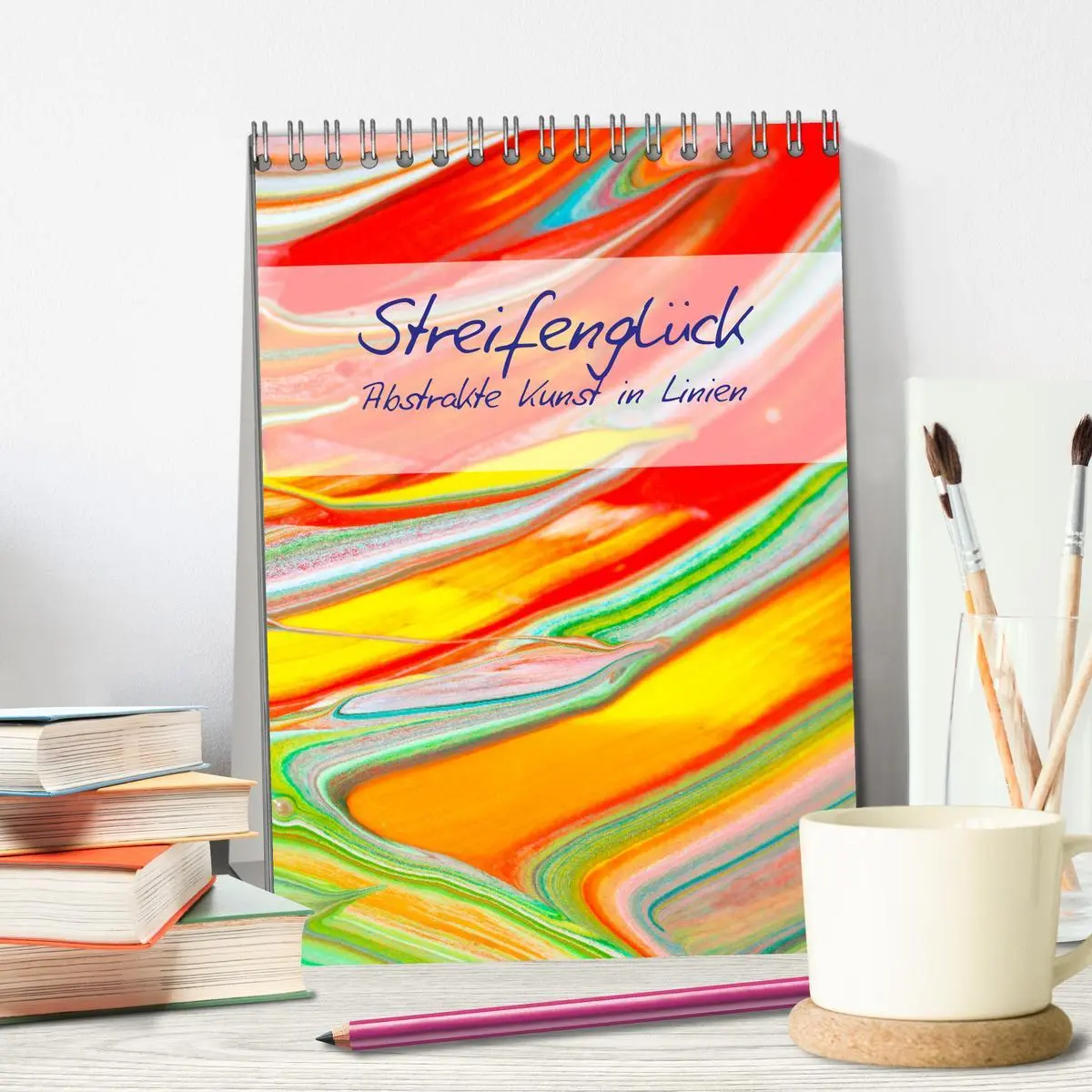 Bild: 9783516380415 | Streifenglück (Tischkalender 2026 DIN A5 hoch), CALVENDO...