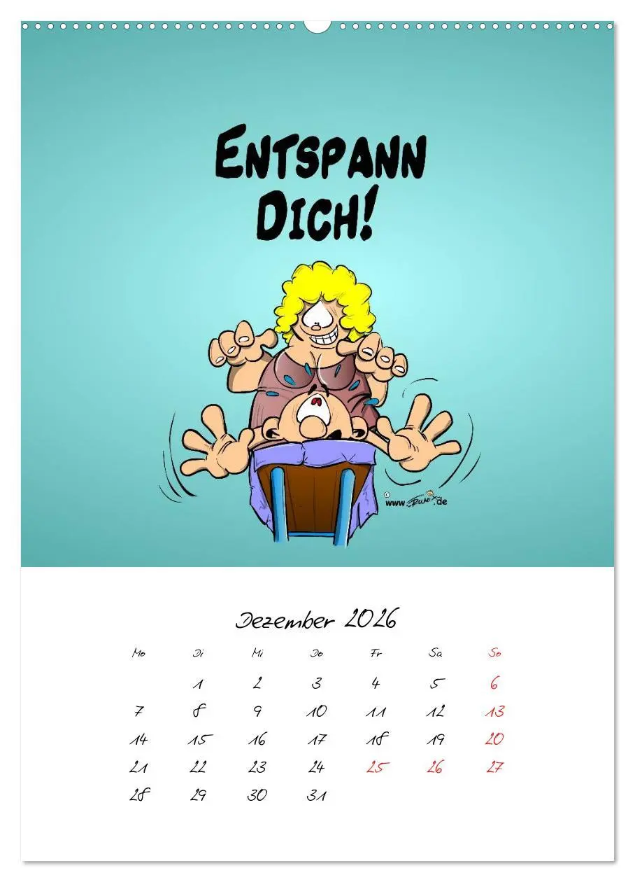 Bild: 9783516450415 | Trumix Cartoons - Gesundheit (Wandkalender 2026 DIN A2 hoch),...