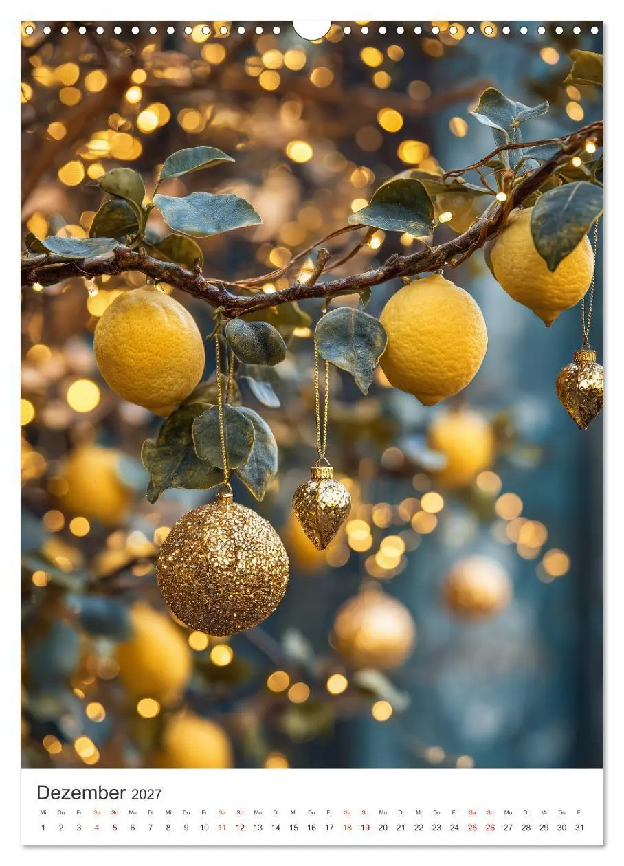 Bild: 9783516760415 | Zitronen &amp; Sonne (Wandkalender 2027 DIN A3 hoch), CALVENDO...