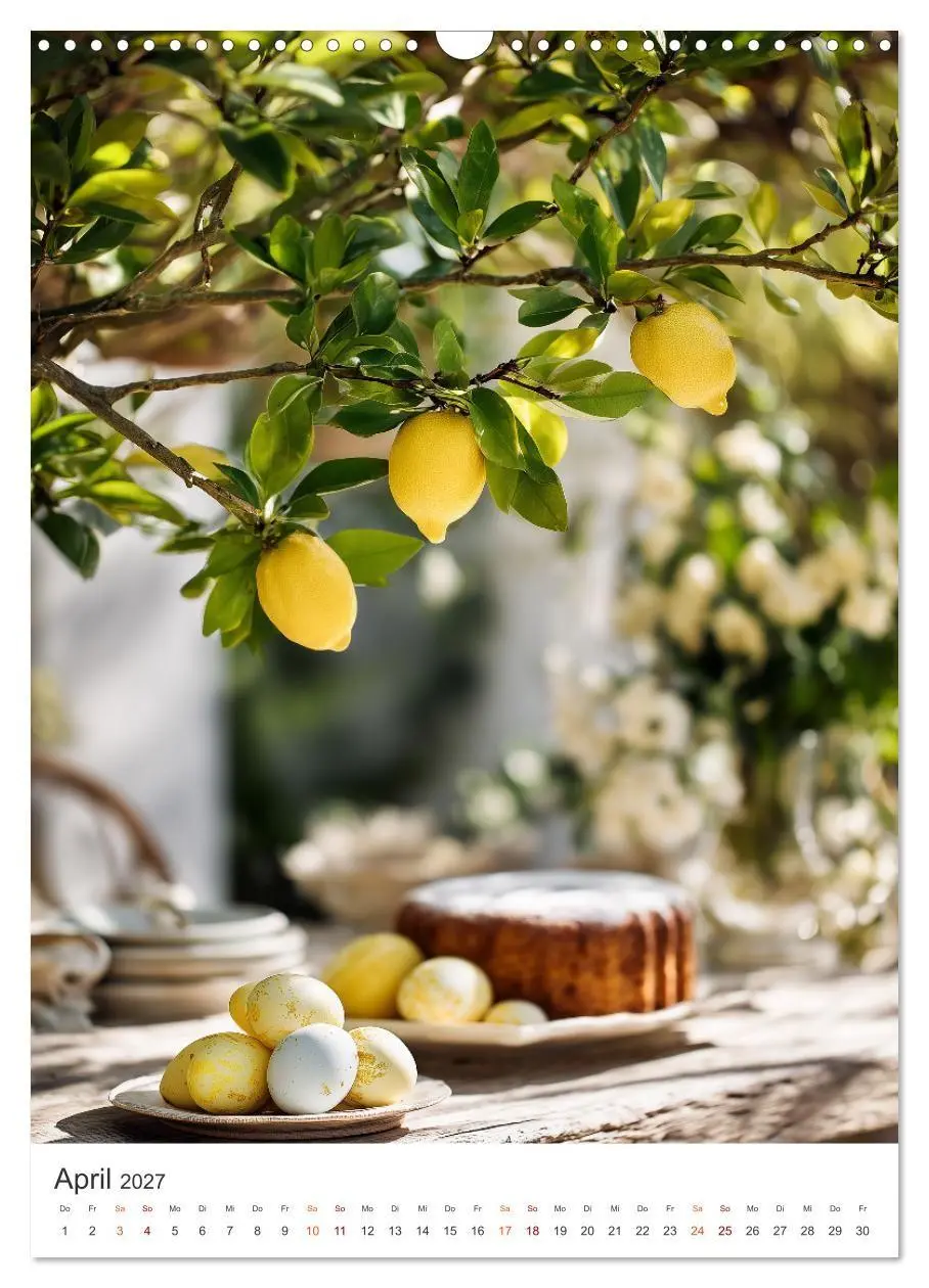 Bild: 9783516760415 | Zitronen &amp; Sonne (Wandkalender 2027 DIN A3 hoch), CALVENDO...