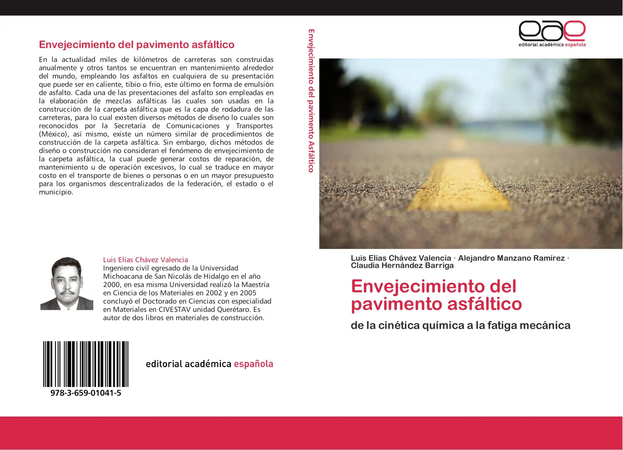 Cover: 9783659010415 | Envejecimiento del pavimento asfáltico | Valencia (u. a.) | Buch