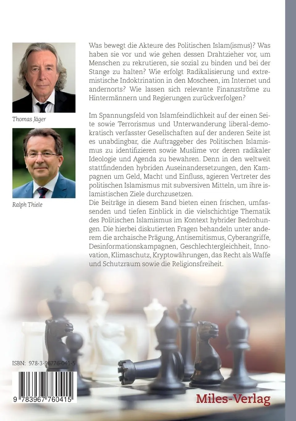 Rückseite: 9783967760415 | Der Politische Islamismus als hybrider Akteur globaler Reichweite