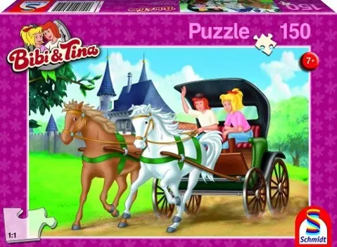 Cover: 4001504560515 | Bibi &amp; Tina, Kutschfahrt, 150 Teile | Spiel | 56051 | Deutsch | 2013