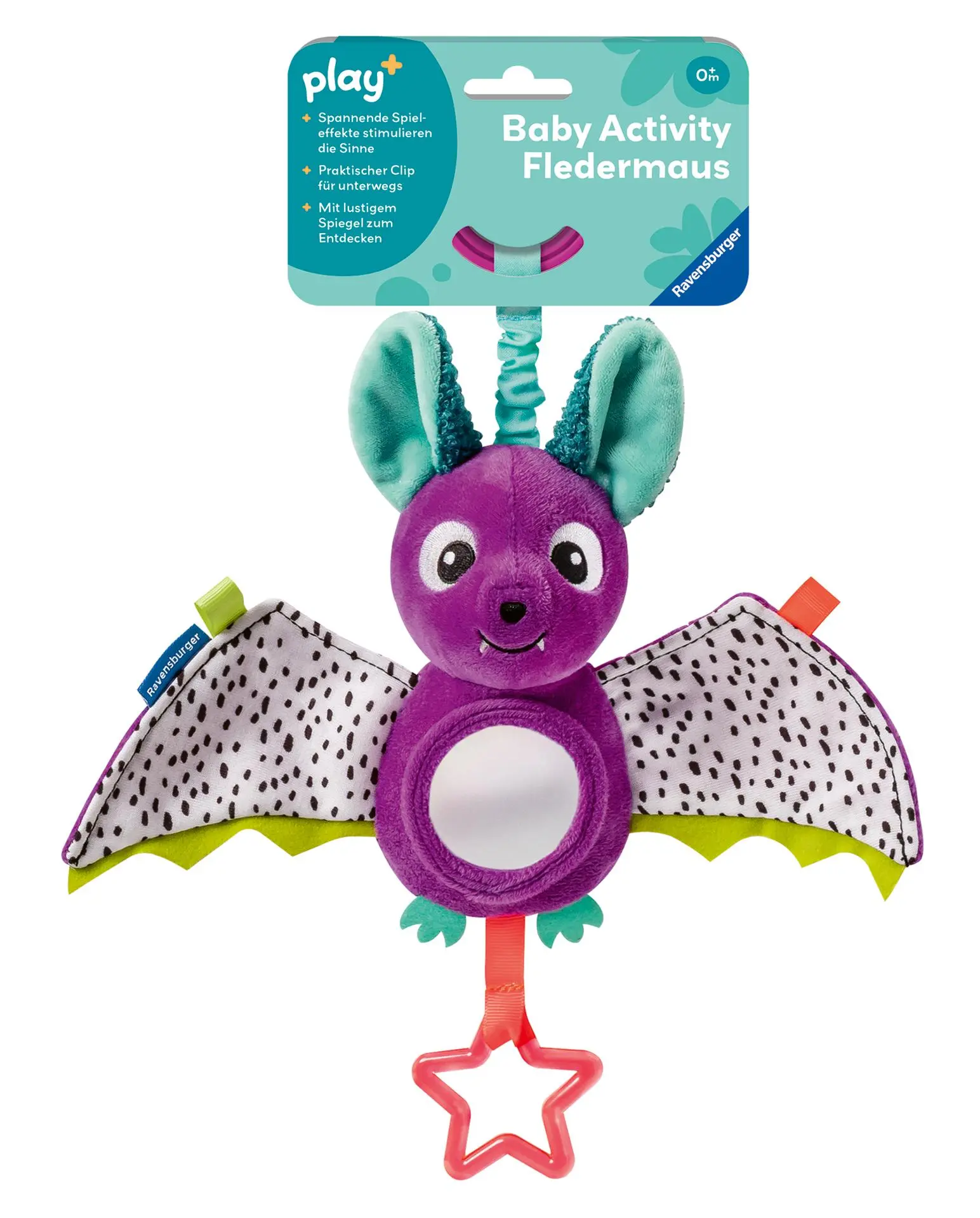Cover: 4005555340515 | Play+ Baby Activity-Fledermaus - ab 0 Monate | Spiel | Play+ | Deutsch
