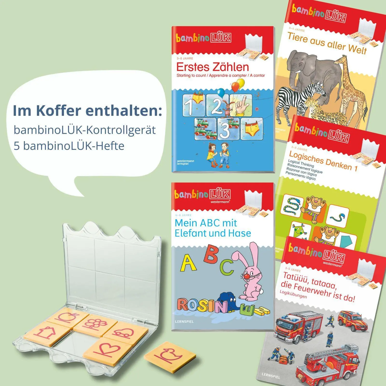 Bild: 9783072450515 | bambinoLÜK. Kindergarten/Vorschule bambinoLÜK-Koffer | Box | SET
