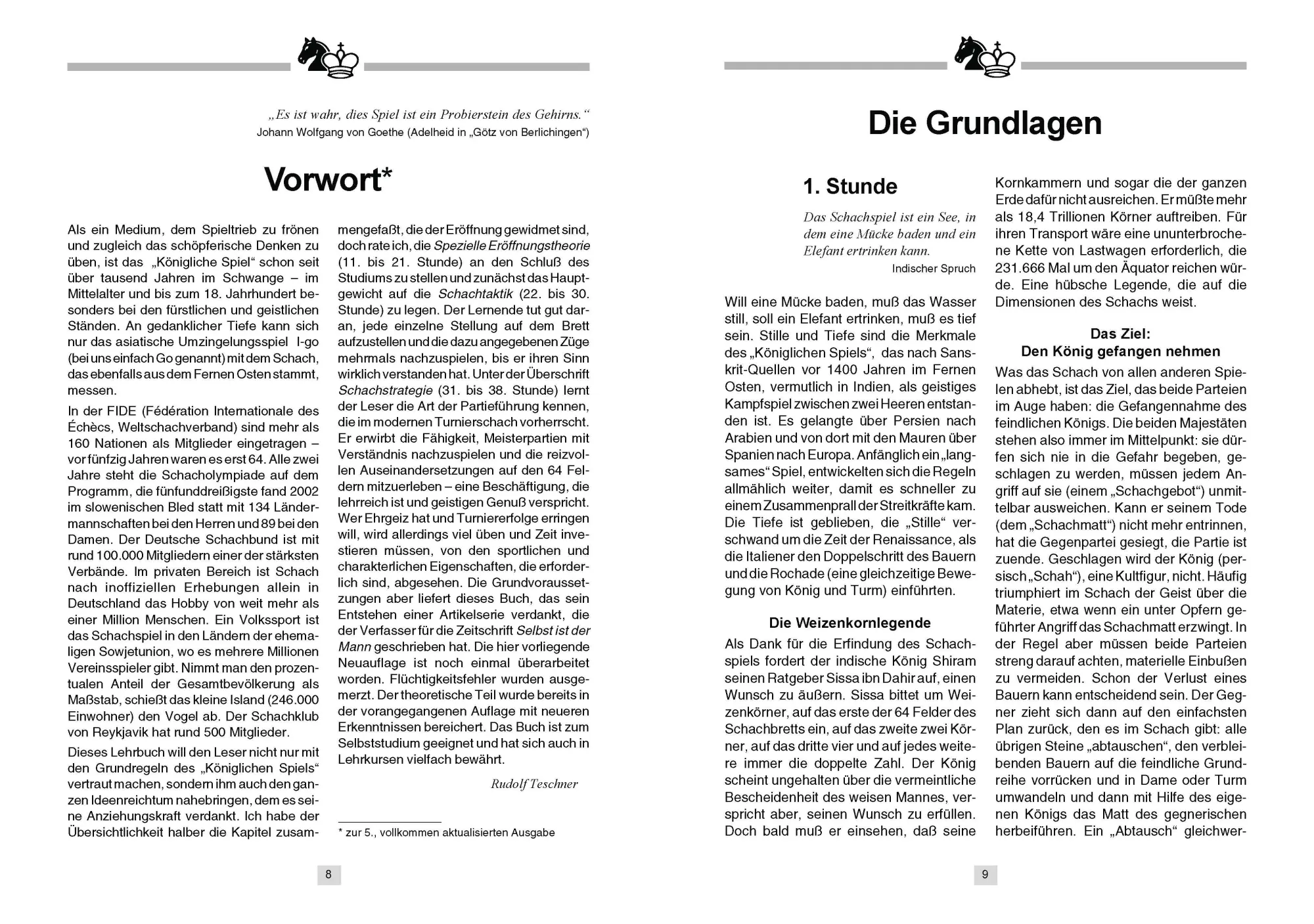 Bild: 9783283010515 | Schach in 40 Stunden | Rudolf Teschner | Taschenbuch | Praxis Schach