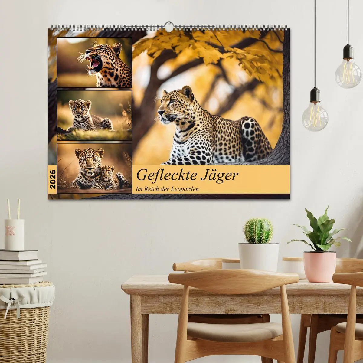 Bild: 9783457420515 | Gefleckte Jäger (Wandkalender 2026 DIN A2 quer), CALVENDO...