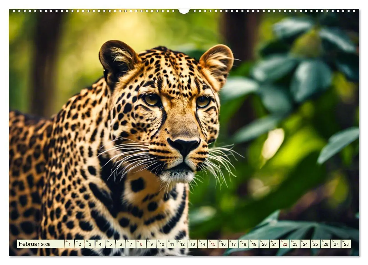 Bild: 9783457420515 | Gefleckte Jäger (Wandkalender 2026 DIN A2 quer), CALVENDO...