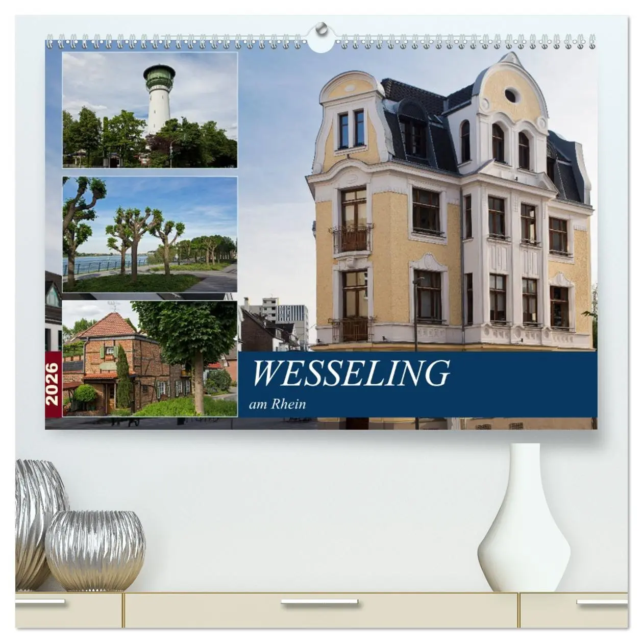 Cover: 9783457730515 | Wesseling am Rhein (hochwertiger Premium Wandkalender 2026 DIN A2...
