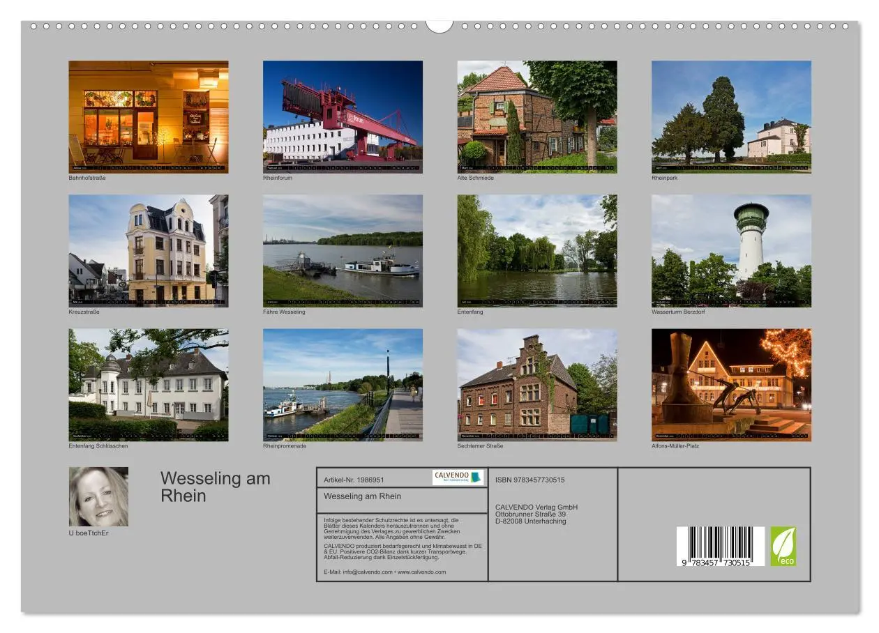 Bild: 9783457730515 | Wesseling am Rhein (hochwertiger Premium Wandkalender 2026 DIN A2...