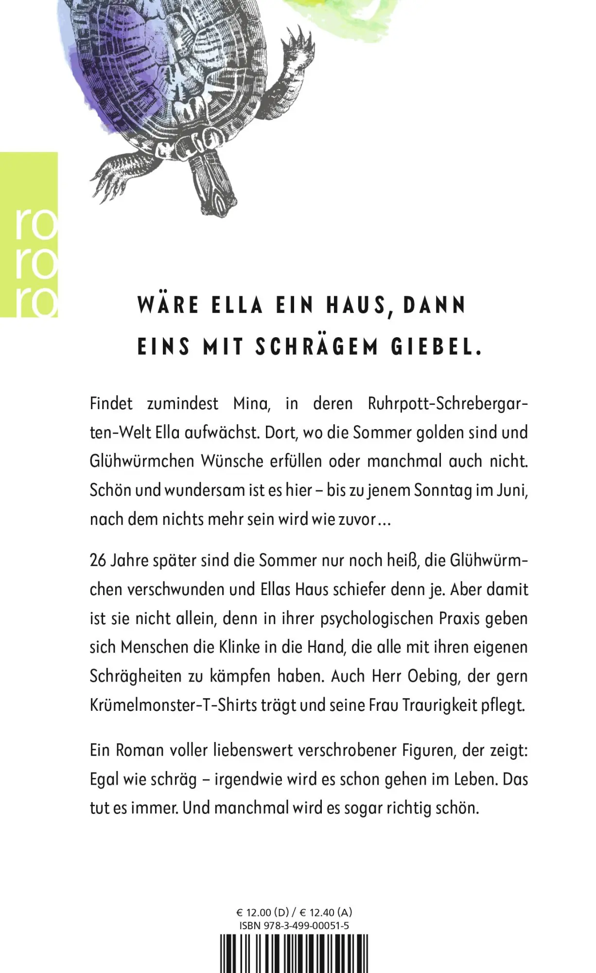 Rückseite: 9783499000515 | Das schräge Haus | Susanne Bohne | Buch | 352 S. | Deutsch | 2019