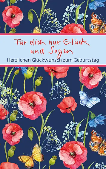Cover: 9783987000515 | Für dich nur Glück und Segen | Herzlichen Glückwunsch zum Geburtstag