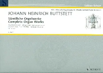Cover: 9790001140515 | Complete Organ Works, Band 2 | Johann Heinrich Buttstett | Buch