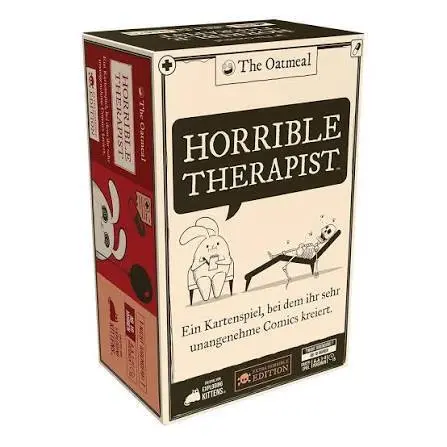 Cover: 810083040615 | Horrible Therapist | The Oatmeal | Spiel | EXKD0056 | 2025 | Asmodee