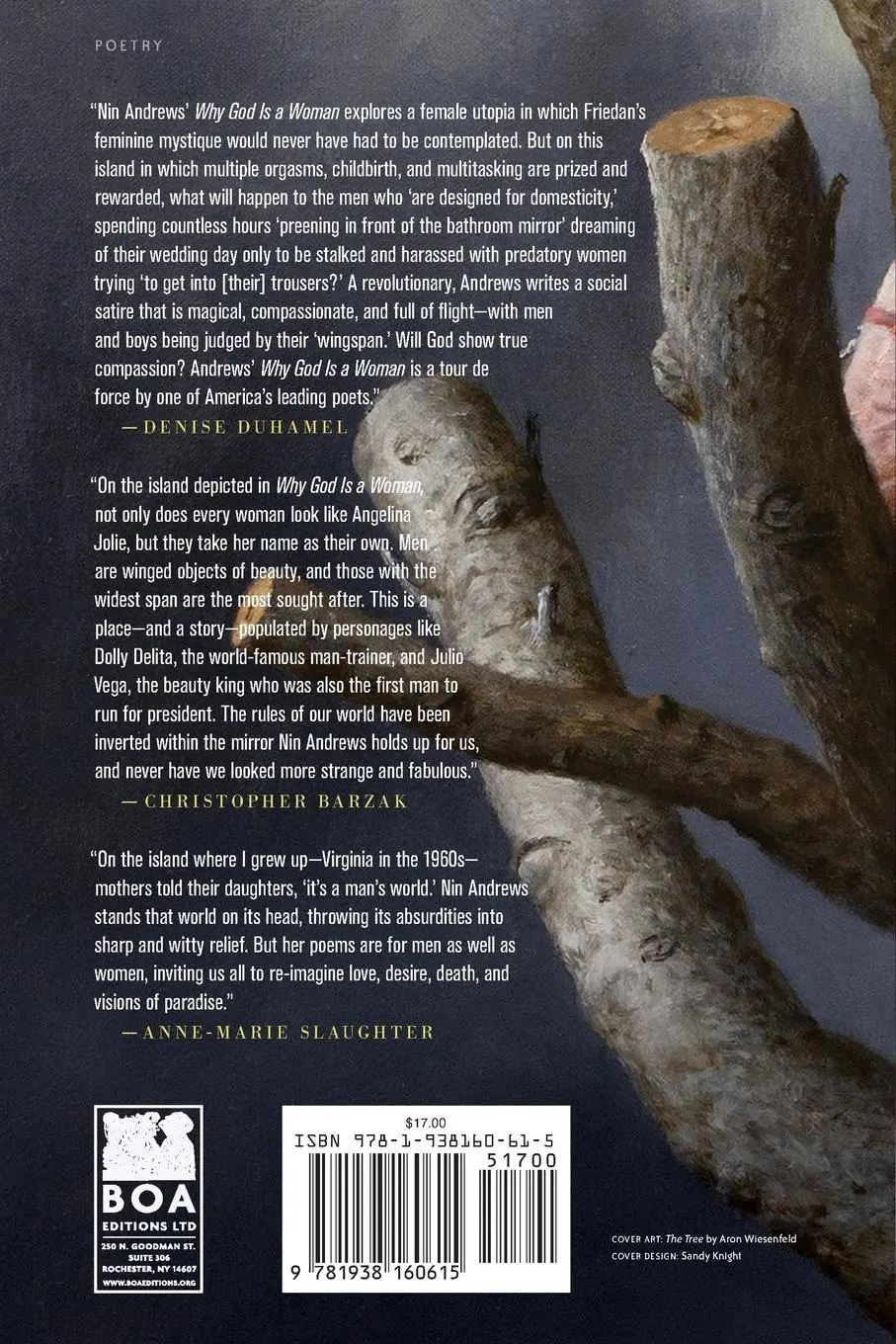 Rückseite: 9781938160615 | Why God Is a Woman | Nin Andrews | Taschenbuch | Englisch | 2015