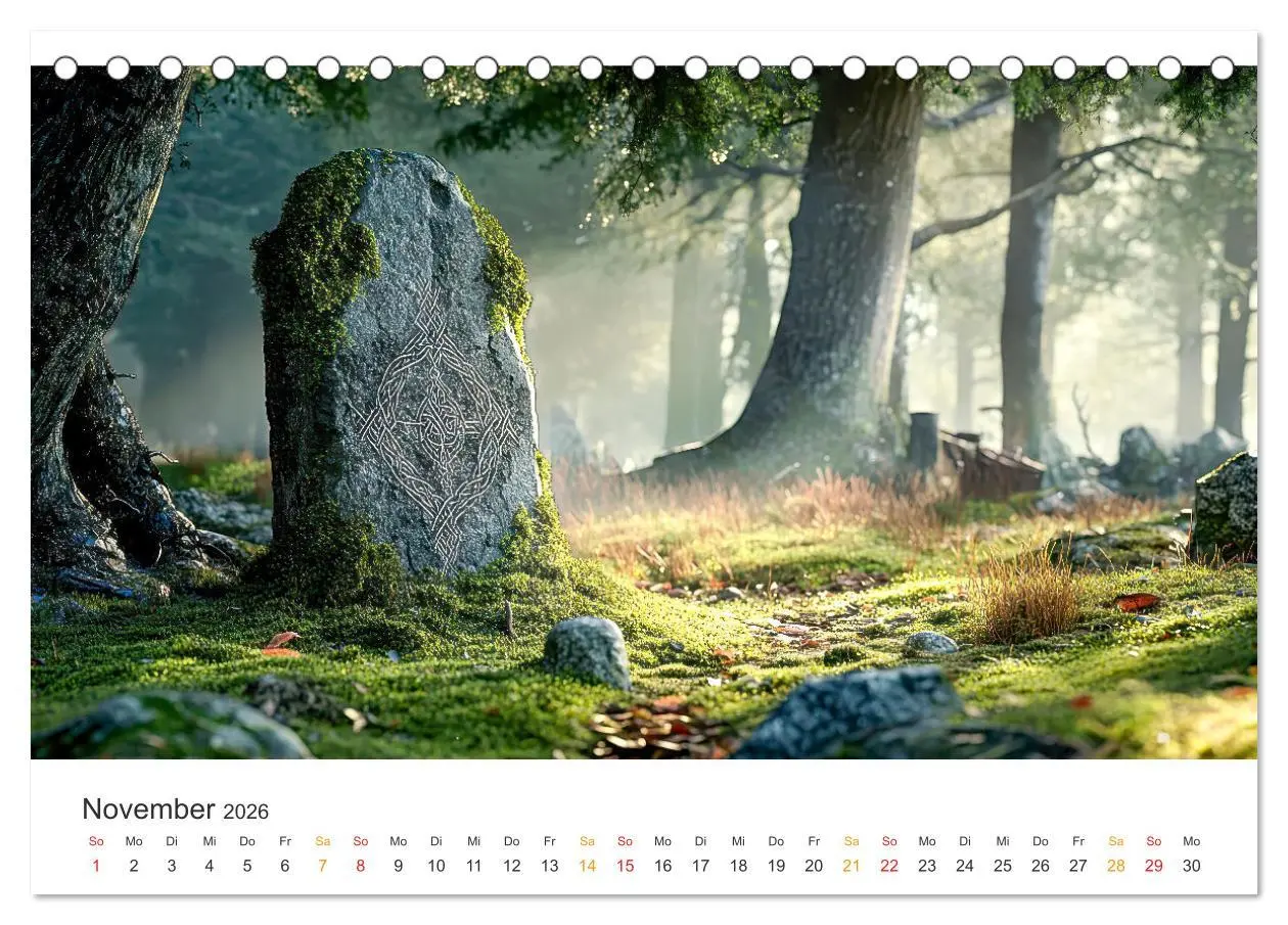 Bild: 9783457270615 | Magische Steine - Tor zur Anderswelt (Tischkalender 2026 DIN A5...