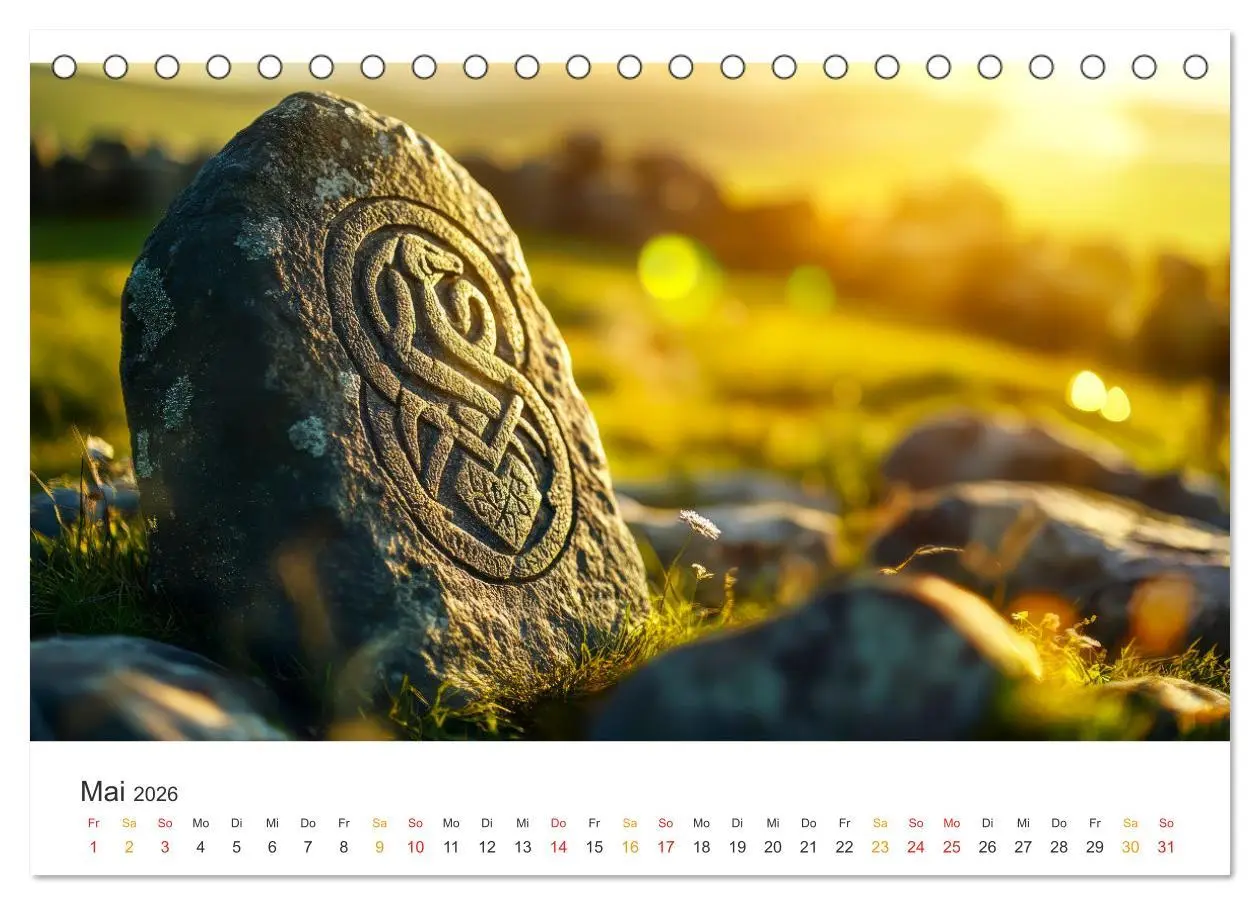 Bild: 9783457270615 | Magische Steine - Tor zur Anderswelt (Tischkalender 2026 DIN A5...