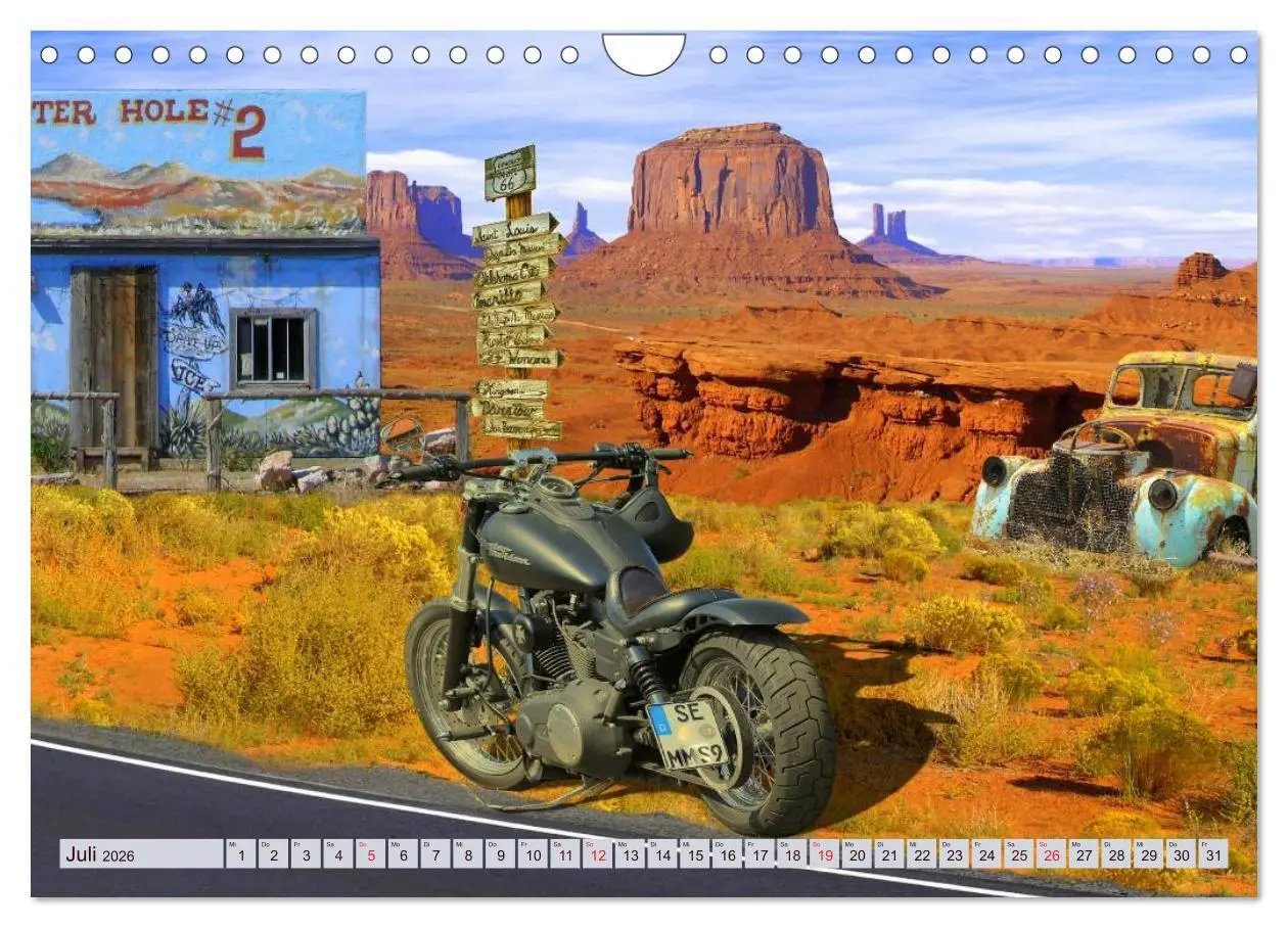 Bild: 9783457960615 | Der Südwesten der USA. Freiheit und Weite (Wandkalender 2026 DIN A4...