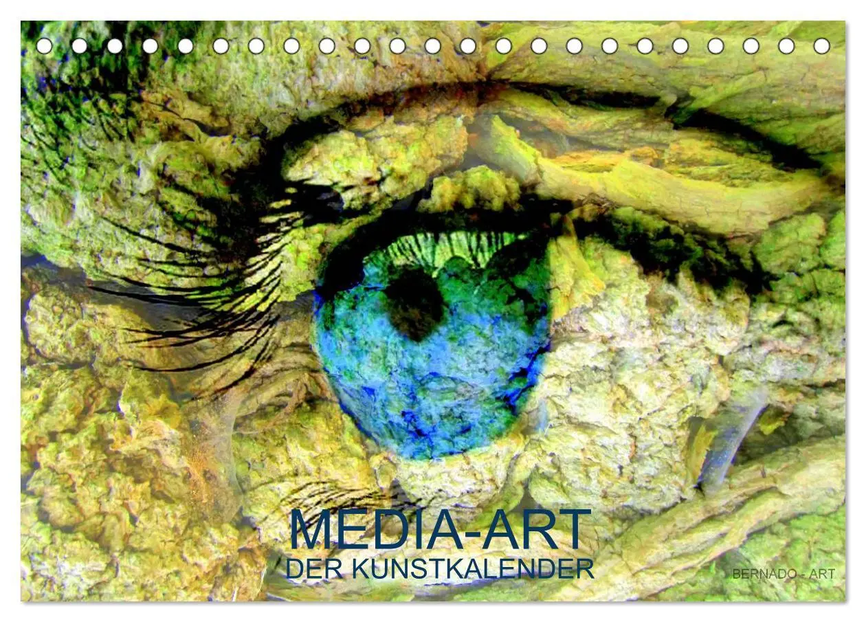 Cover: 9783516120615 | MEDIA-ART Der Kunstkalender (Tischkalender 2026 DIN A5 quer),...