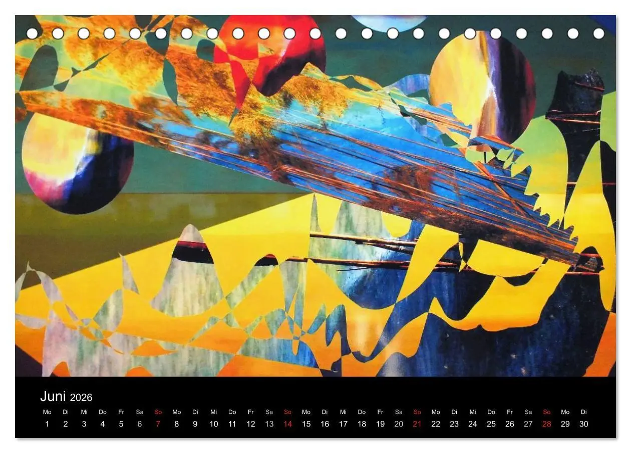 Bild: 9783516120615 | MEDIA-ART Der Kunstkalender (Tischkalender 2026 DIN A5 quer),...