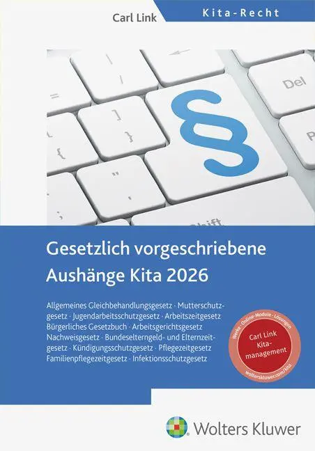 Cover: 9783556100615 | Gesetzlich vorgeschriebene Aushänge Kita 2026 | Buch | 212 S. | 2026