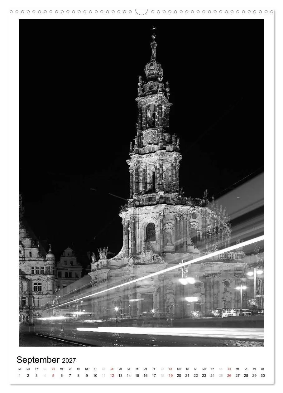 Bild: 9783594100615 | Dresden Traumstadt in Schwarz-Weiß (hochwertiger Premium...