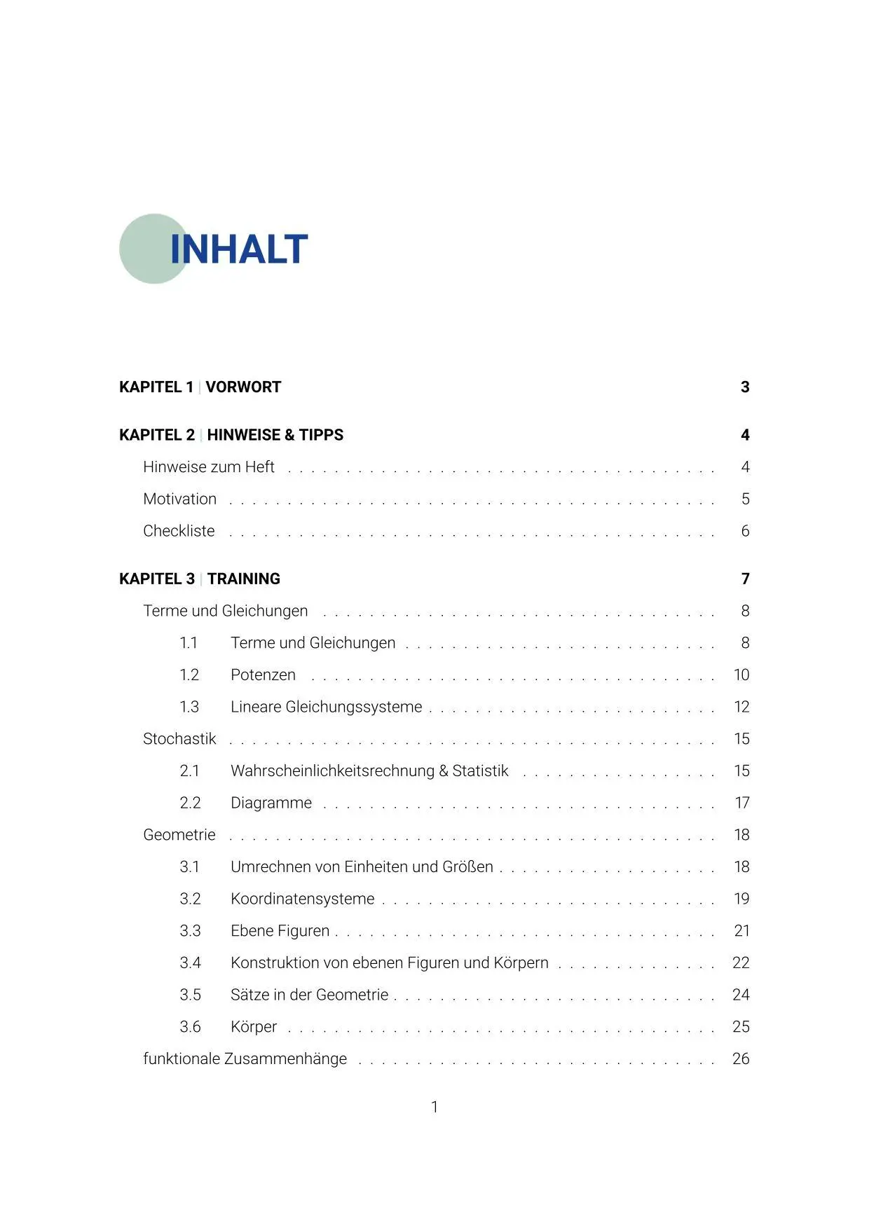 Bild: 9783692040615 | Prüfungsheft &amp; Training - 2026 Mathematik Qualifizierender...
