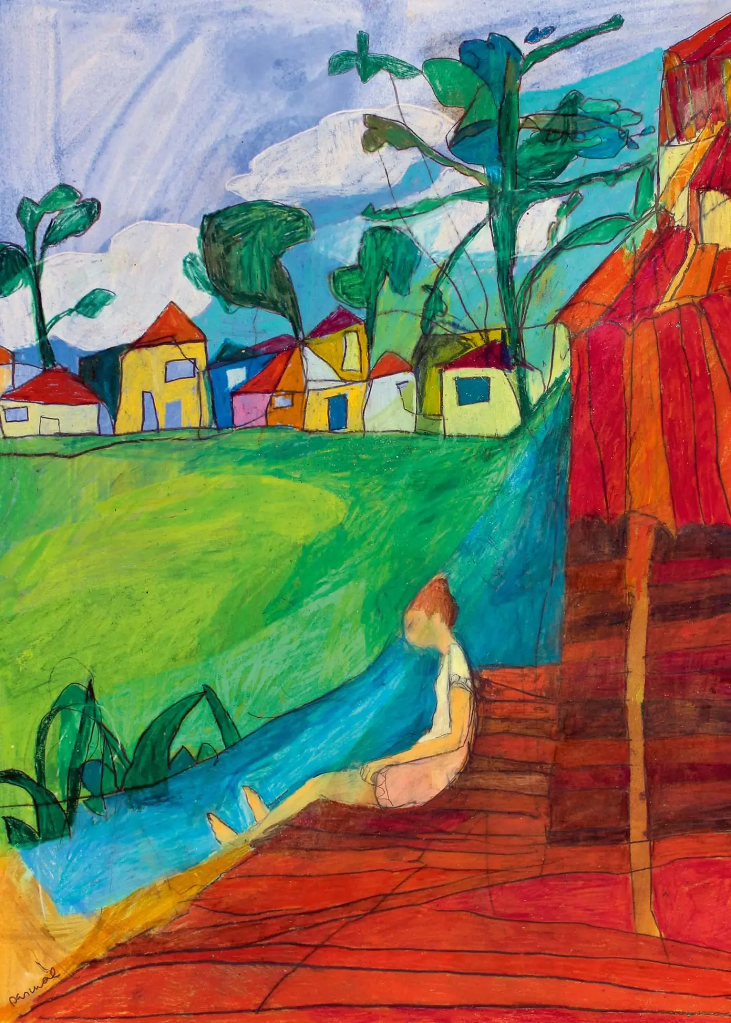 Bild: 4001689300715 | By The River | 1000 Teile | Puzzle | Fine Art Puzzlereihe Heye | 30071
