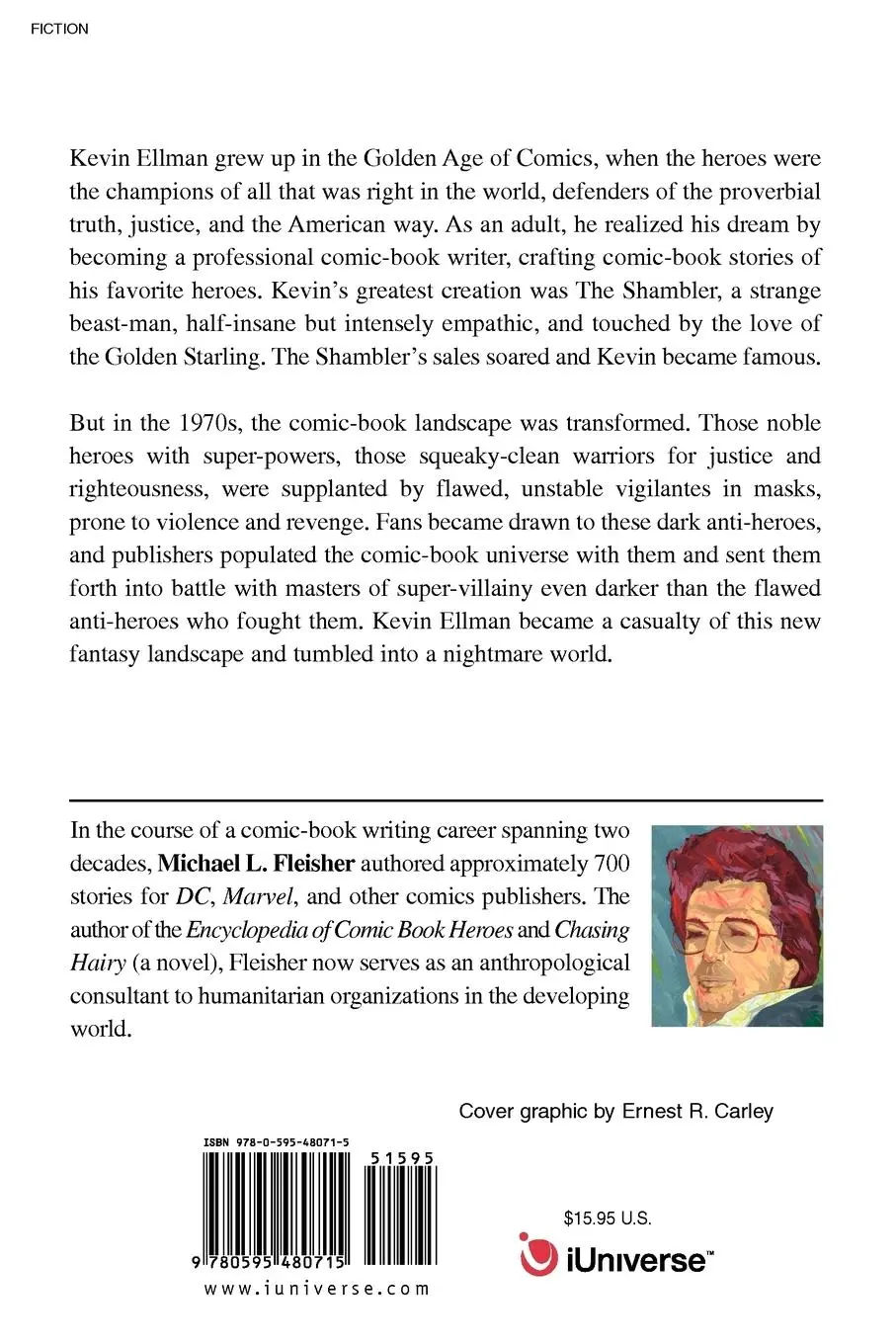 Rückseite: 9780595480715 | Shambler | An Insider's Novel of the Comic Book World | Fleisher