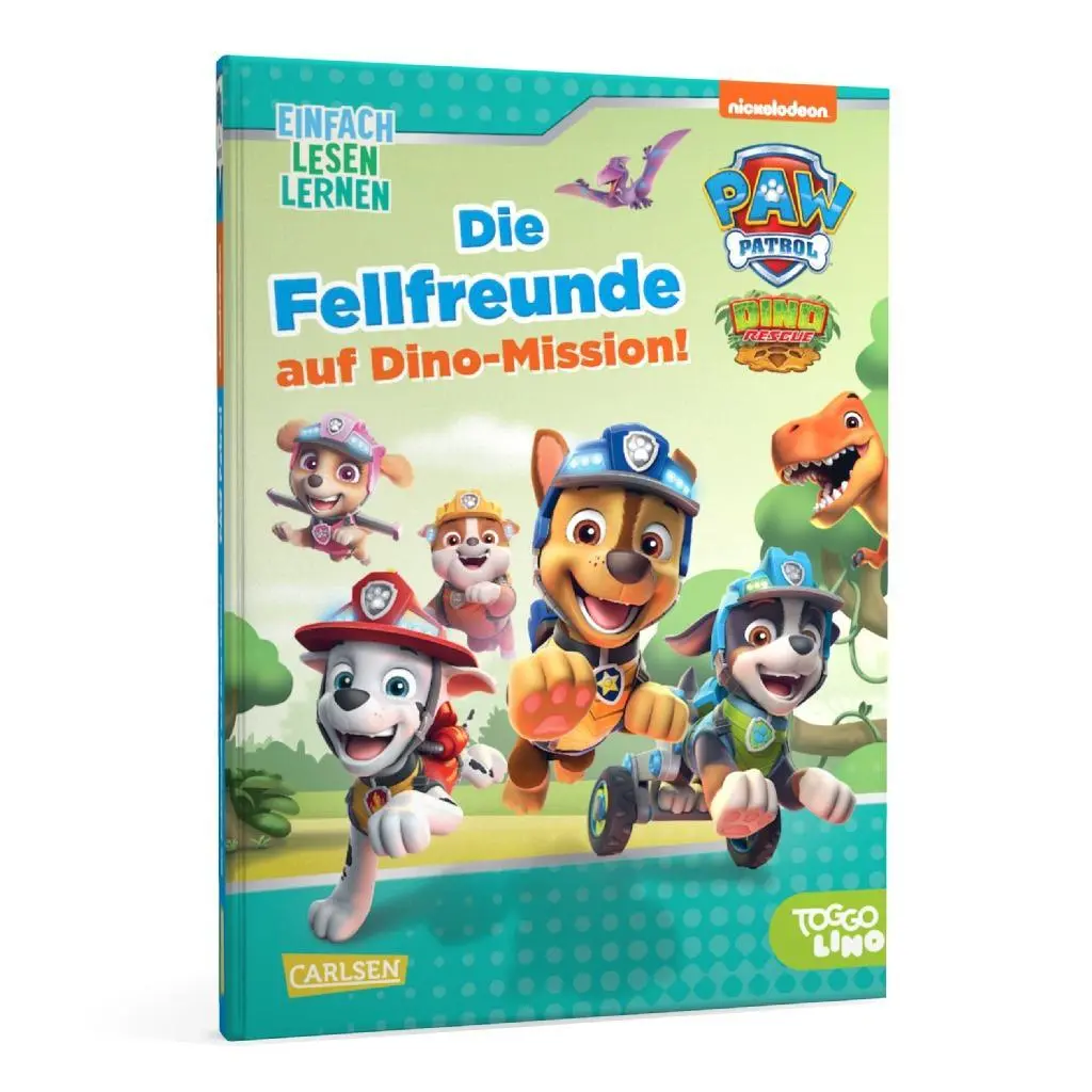 Bild: 9783551690715 | PAW Patrol Erstlesebuch: Die Fellfreunde auf Dino-Mission! | Lon