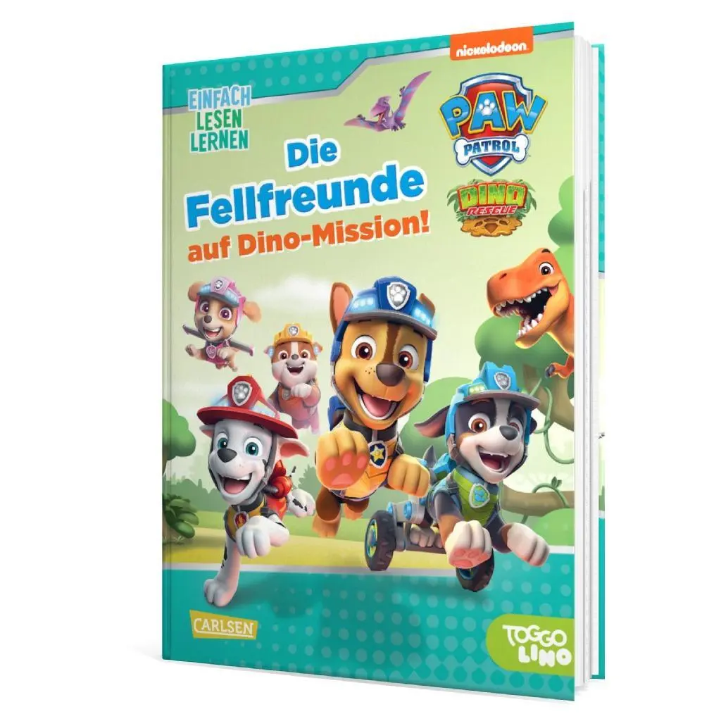 Bild: 9783551690715 | PAW Patrol Erstlesebuch: Die Fellfreunde auf Dino-Mission! | Lon