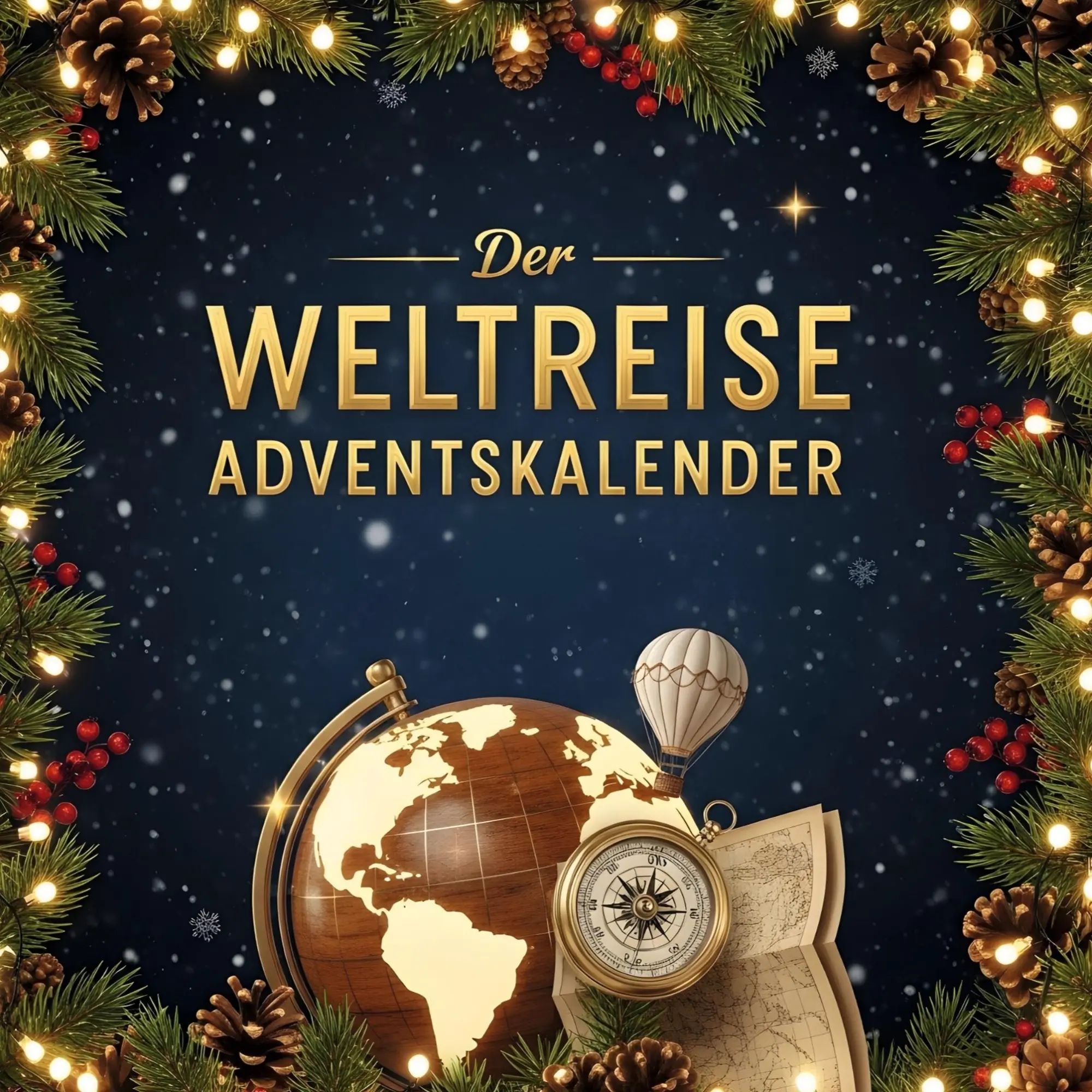 Cover: 9783695310715 | Der Weltreise-Adventskalender | Amelia Scholz | Taschenbuch | Deutsch