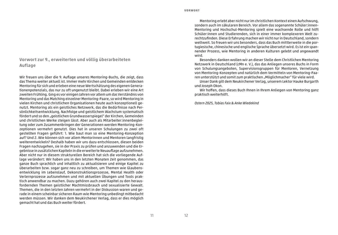Bild: 9783761570715 | Mentoring - Das Praxisbuch | Tobias Faix (u. a.) | Buch | 270 S.