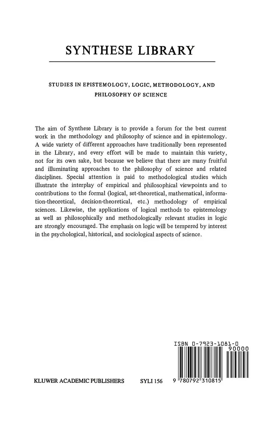 Rückseite: 9780792310815 | The Logic of Time | Johan Van Benthem | Buch | xxii | Englisch | 1991