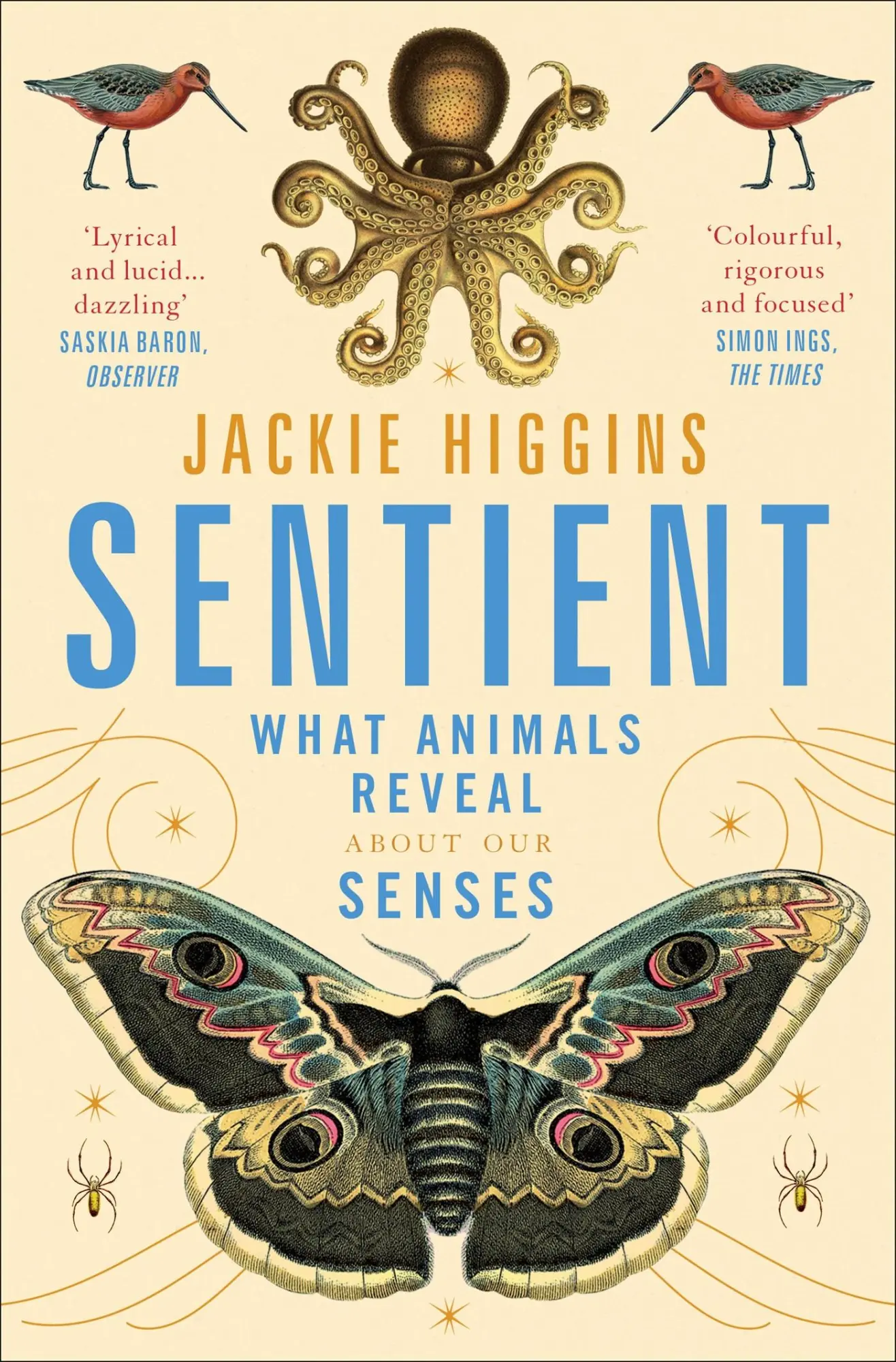 Cover: 9781529030815 | Sentient | What Animals Reveal About Human Senses | Jackie Higgins