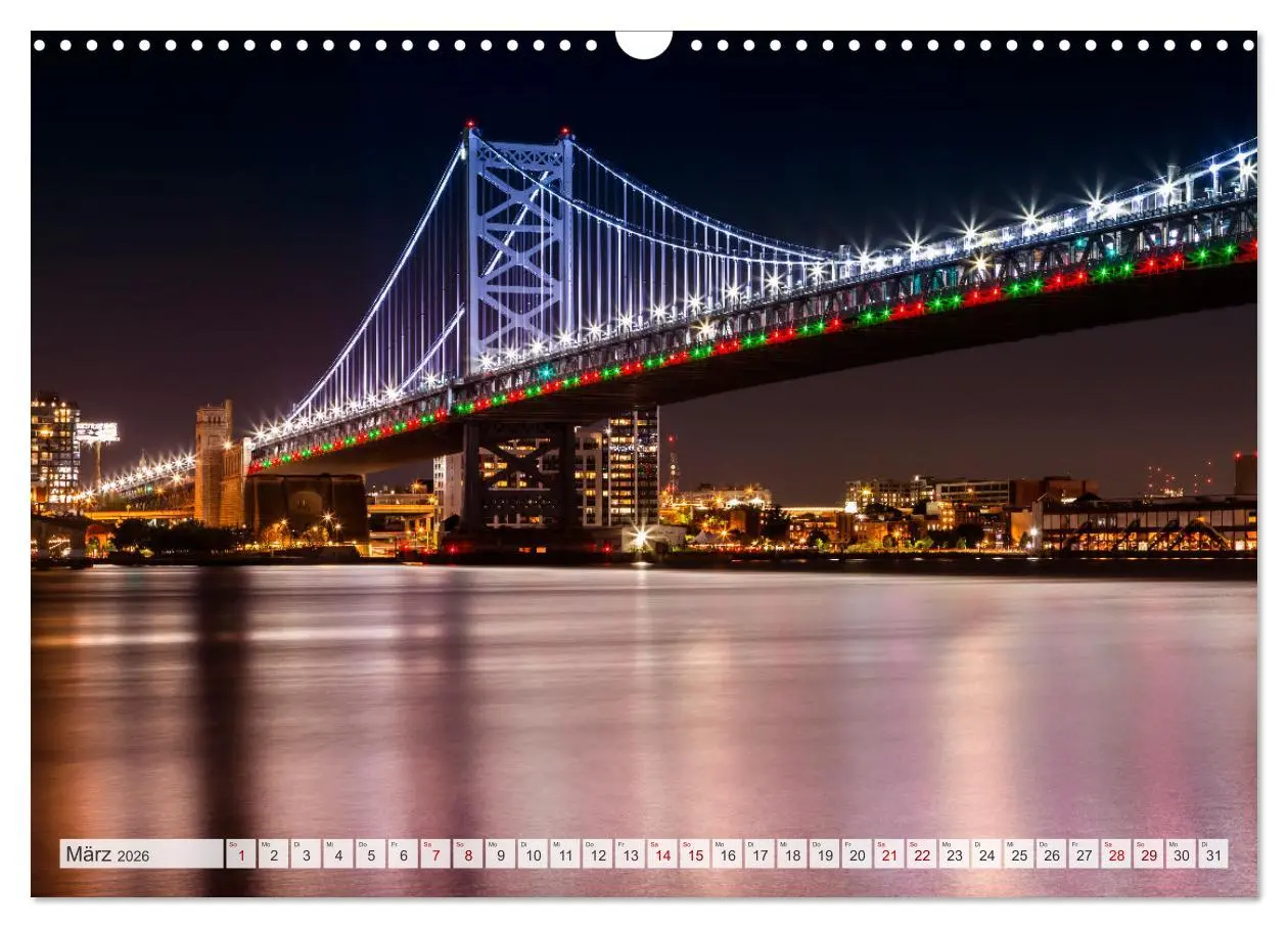 Bild: 9783457320815 | PHILADELPHIA Historie und Moderne (Wandkalender 2026 DIN A3 quer),...