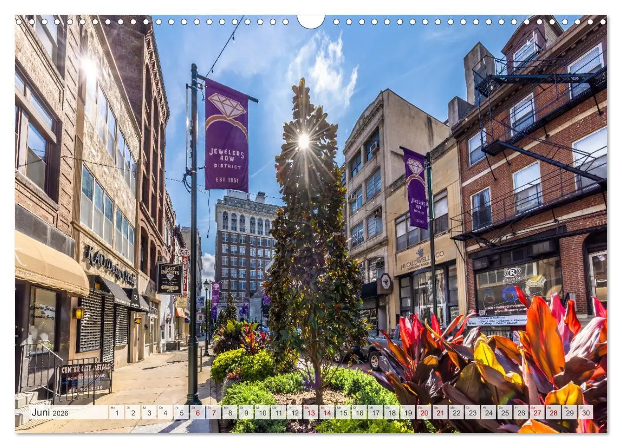 Bild: 9783457320815 | PHILADELPHIA Historie und Moderne (Wandkalender 2026 DIN A3 quer),...