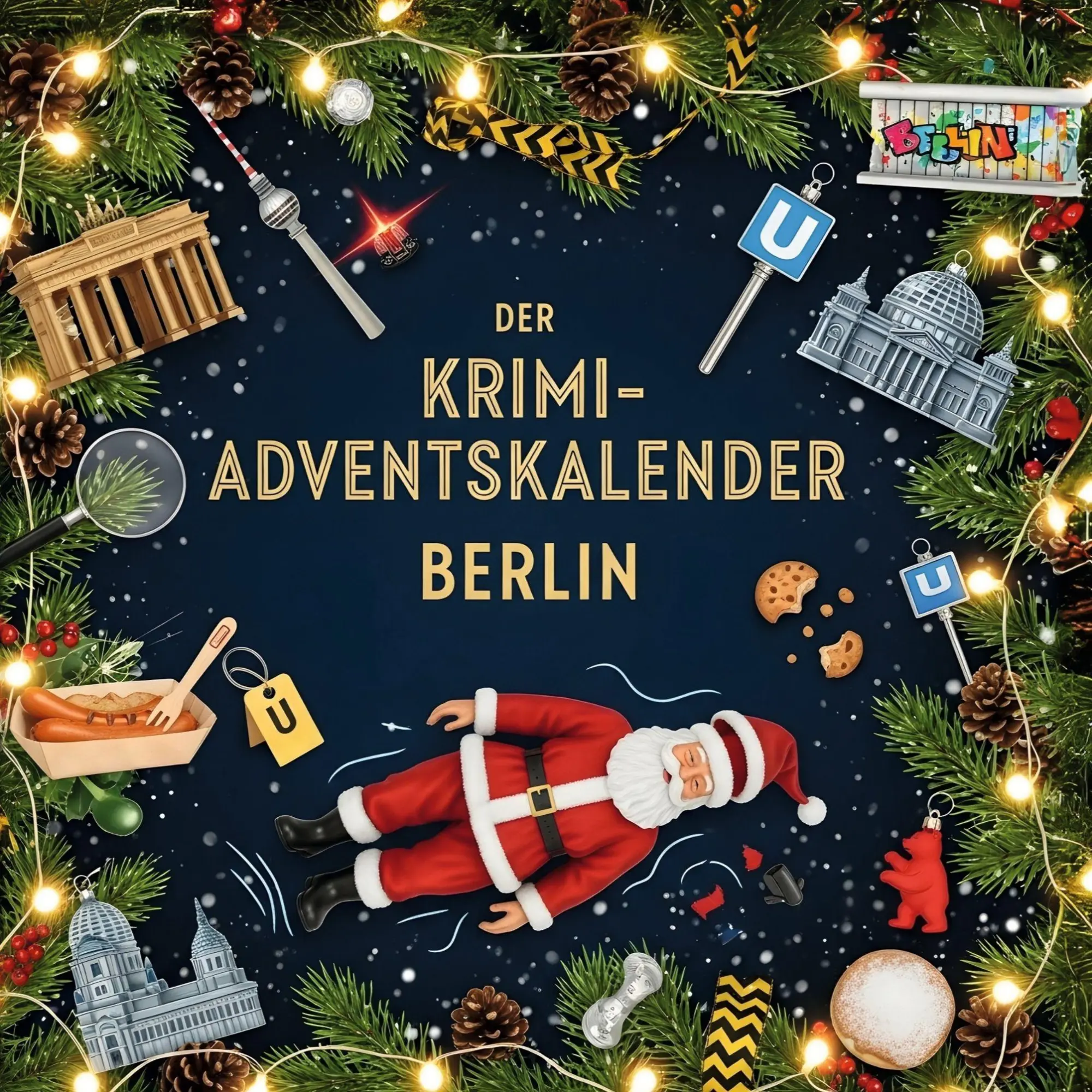 Cover: 9783695300815 | Der Krimi-Adventskalender Berlin | Mordsverdächtig in 24 Akten | Buch