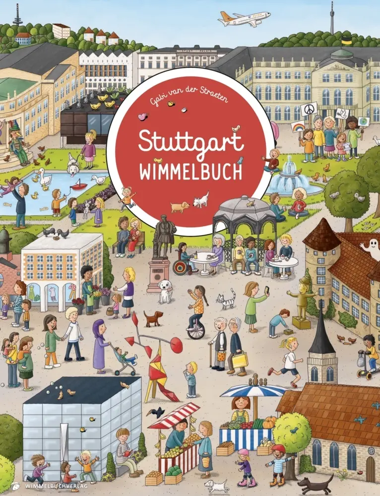 Cover: 9783985850815 | Stuttgart Wimmelbuch | Gabi van der Straeten | Buch | 16 S. | Deutsch