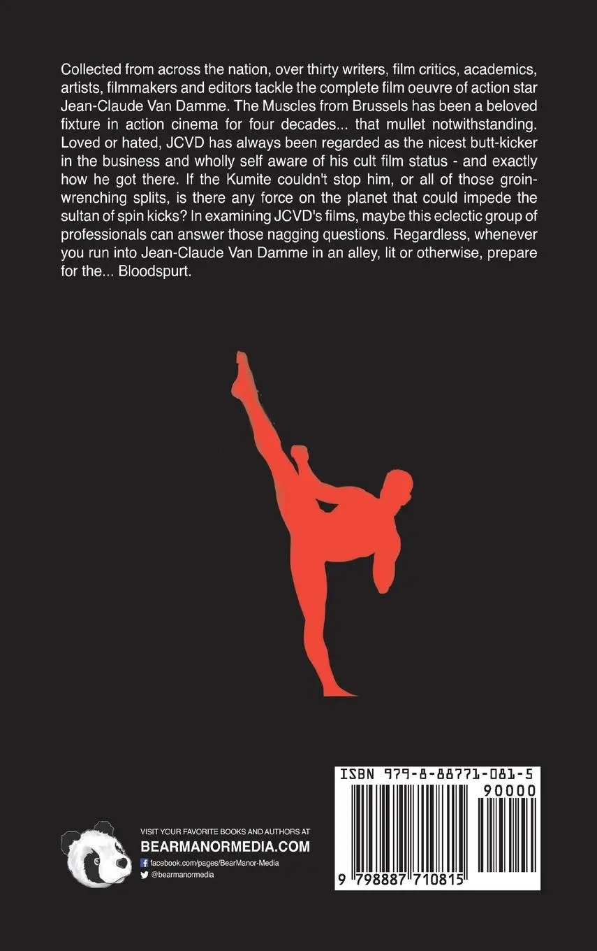 Rückseite: 9798887710815 | The Films of Jean-Claude Van Damme (hardback) | David C. Hayes | Buch