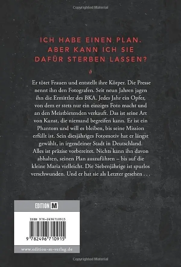 Rückseite: 9782496710915 | Jemand | Elias Haller | Taschenbuch | 396 S. | Deutsch | 2022